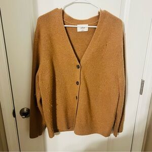 Wilfred Aritzia Relaxed Button-up Knit Cardigan Medium
